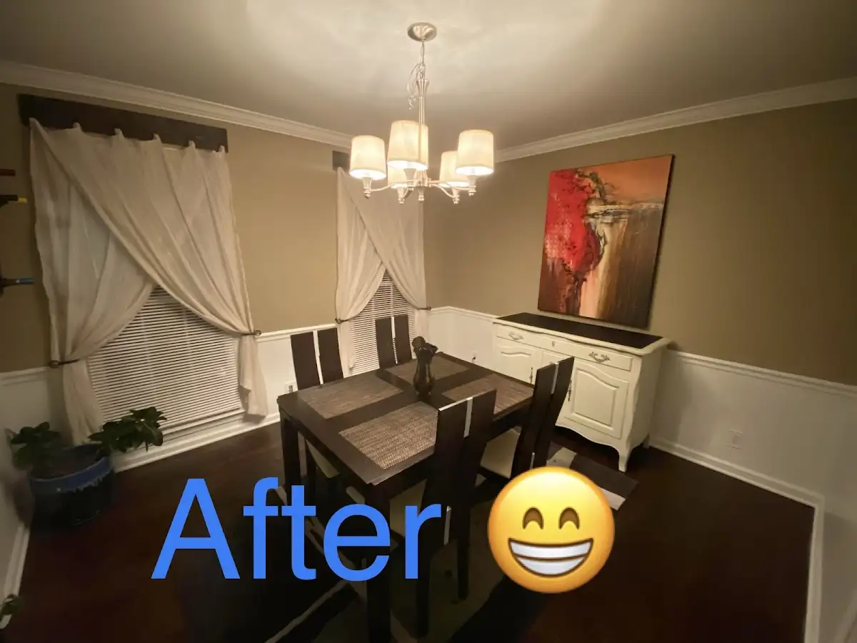 Professional dining room restoration after water damage in Delhi